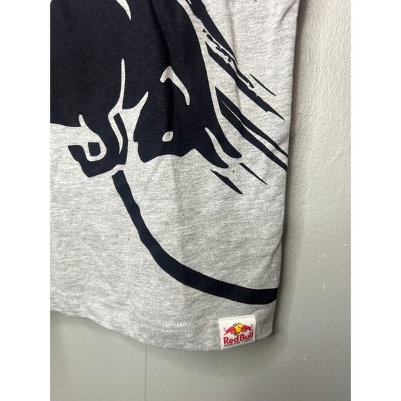 Red Bull Racing Team Puma Nascar F1 Gray Mens MD short sleeve T-shirt NWOT - Picture 3 of 5